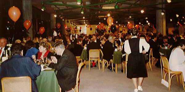 A photo of a large party